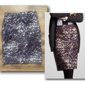 J.Crew Silk/ Wool Lined Skirt Size-2 EUC